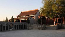 Tianqi Temple: Lantlig Hebei Tianqi Temple
