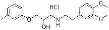 Hydrochloric bevantolol